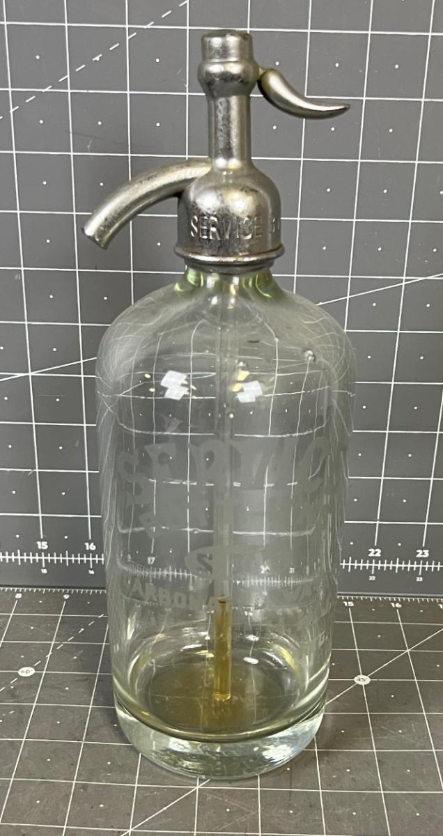 Antique Seltzer "Bottle Service Bottle Works"