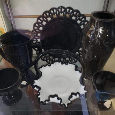 Black glass