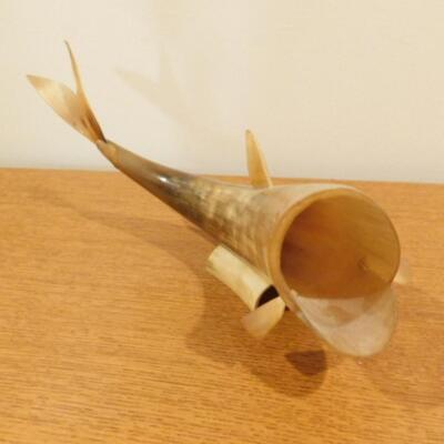 Guyana Tribal Crafted Horn Fish Choice A