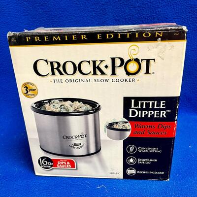 Premier Edition Crock Pot Little Dipper 16oz Dip & Sauce Warmer