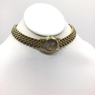 Unique Gold Tone Watch Choker