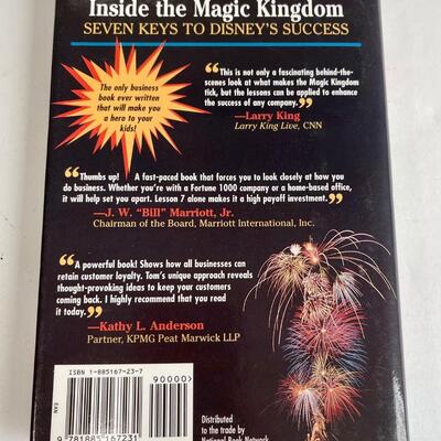 Inside the Magic Kingdom hardback by Tom Connellan - Seven Keys to Success