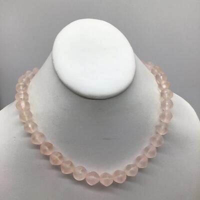 Vintage Pink Necklace