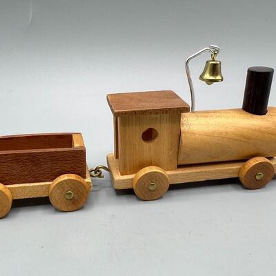 Hand Crafted Wood Train