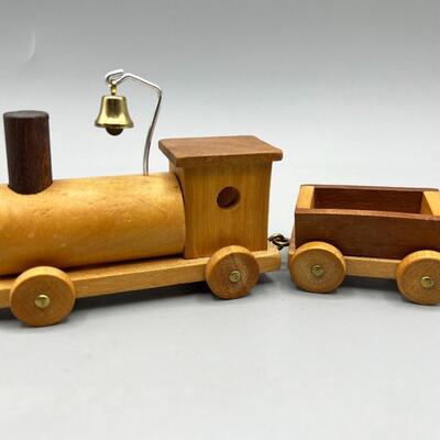 Hand Crafted Wood Train