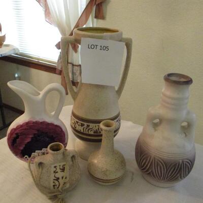 Mixed pottery