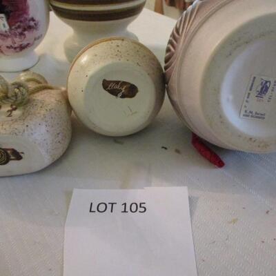 Mixed pottery