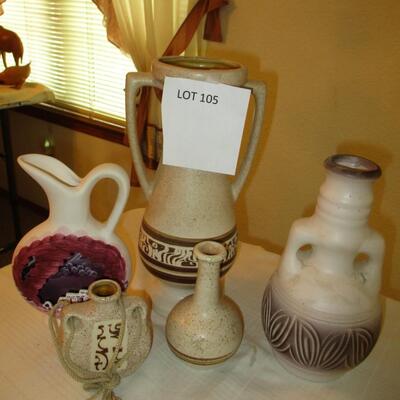 Mixed pottery