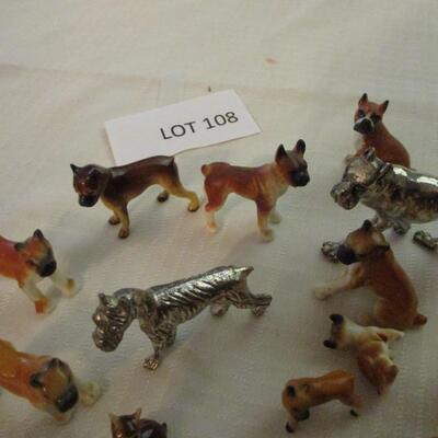 Mini Dog Figurines.