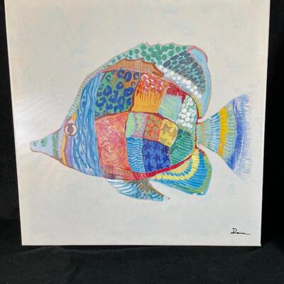 Lot 25 Pair of Canvas Prints