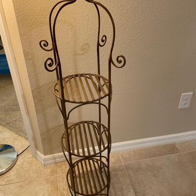 Lot 28 Metal Plant Stand