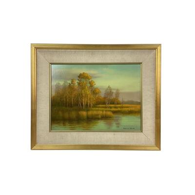 991 John W. Taylor Original Oil Painting, Titled-