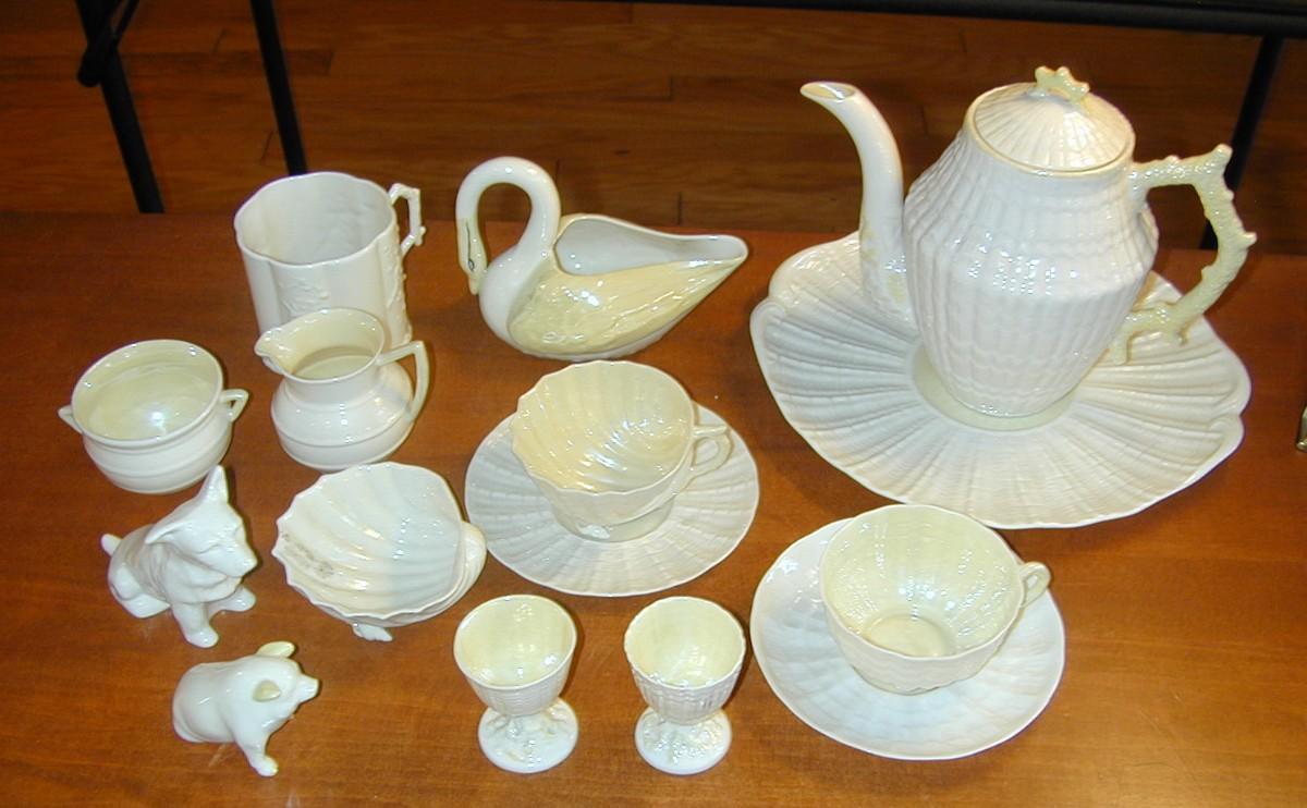 Belleek Lot Assorted Patterns
