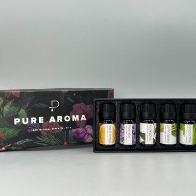 Pure Aroma Essential Oils Set