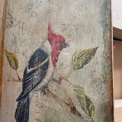 Brazilian Bird Antique Armoire