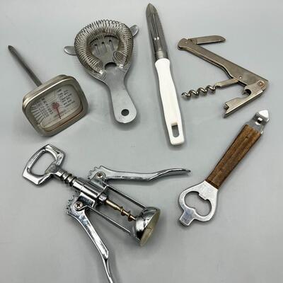 Various Metal Kitchen Hand Held Gadgetâ€™s