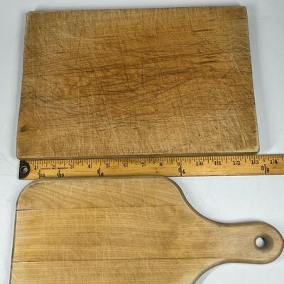 Pair of Wood Cutting Boards