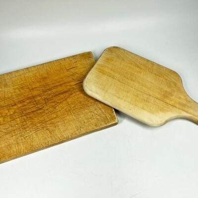 Pair of Wood Cutting Boards