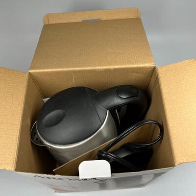 Aroma Stainless Steel Electric Kettle in Box