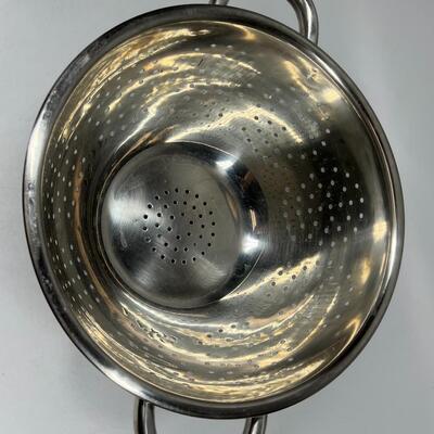 Double Handle Stainless Steel Colander