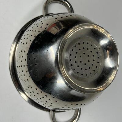 Double Handle Stainless Steel Colander