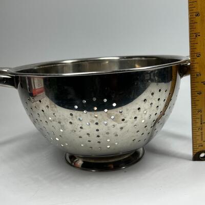 Double Handle Stainless Steel Colander