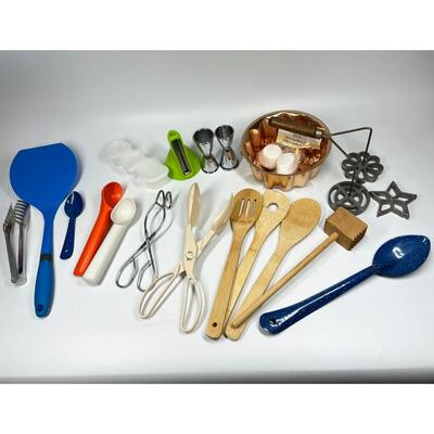 Assorted Kitchen Gadgets and Utensils