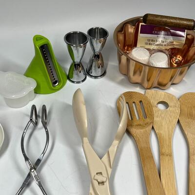 Assorted Kitchen Gadgets and Utensils