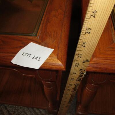 Oak End Tables