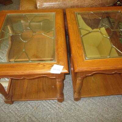 Oak End Tables