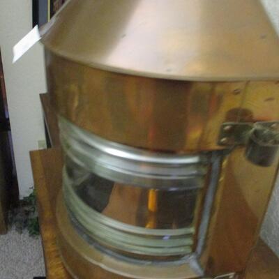 Copper Masthead Towing Lantern