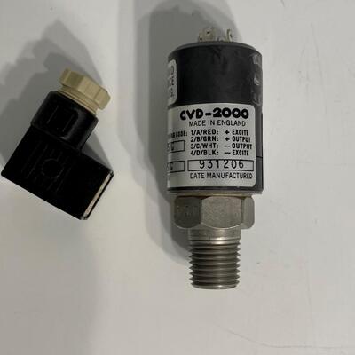 IMO Barksdale Controls 802H4-11 Pressure Transducer 10VDC In 100mV Out 0-1500 PSIG