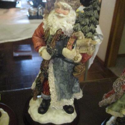 Old World Santa Figurines