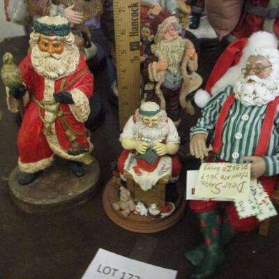 Old World Santa Figurines
