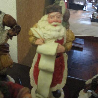 Old World Santa Figurines