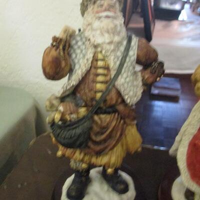 Old World Santa Figurines