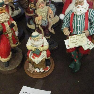 Old World Santa Figurines
