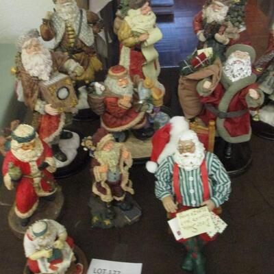 Old World Santa Figurines