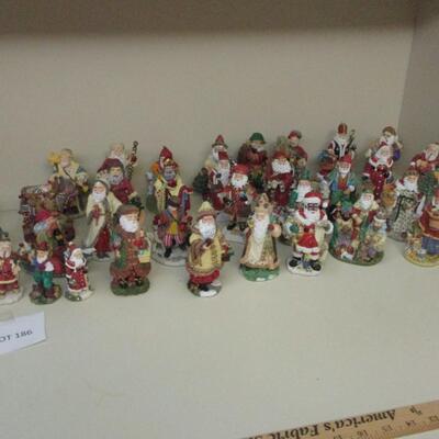 Santa Figurine Collection