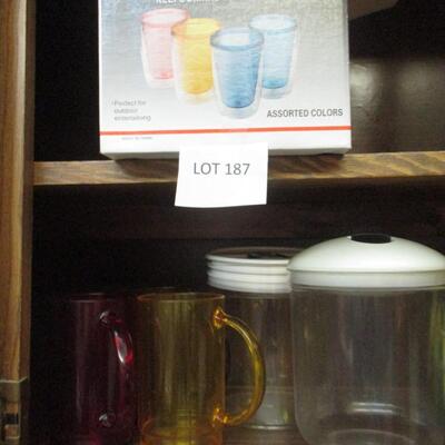 Plastic Cups/Canisters