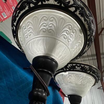 D38- Pair of tall lamps