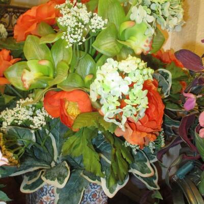 Faux Flowers, Plant stand