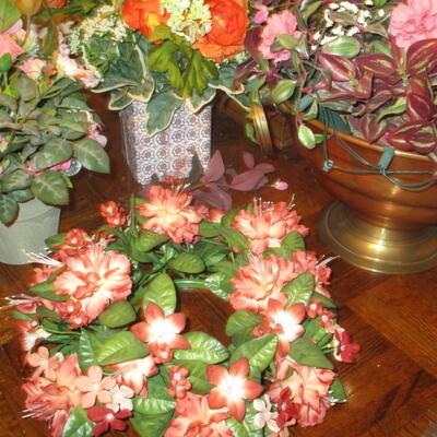 Faux Flowers, Plant stand