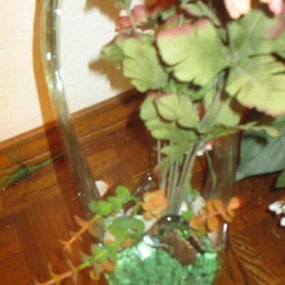 Faux Flowers, Plant stand