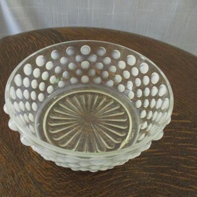 Fenton Opalescent Covered Dish
