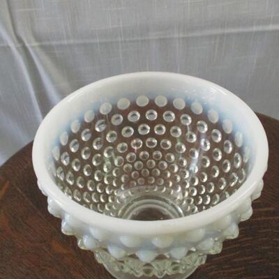 Fenton Opalescent Covered Dish