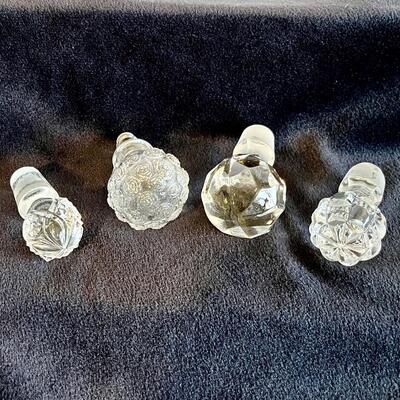 Vintage & Antique Glass Stopper Lot