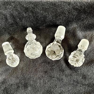 Vintage & Antique Glass Stopper Lot