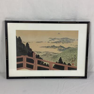 999 Tomikichito Tokuriki WoodBlock Print