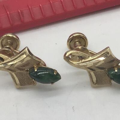 Vintage Gold Filled Marked Screw on Earrings